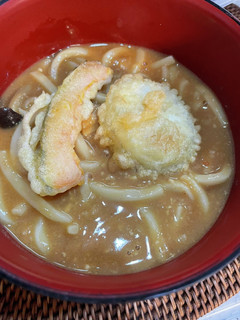 残ったカレーで味噌煮込みうどん-レシピのメイン写真