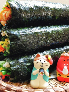 簡単キンパ☆韓国海苔巻き!節分にも♡-レシピのメイン写真