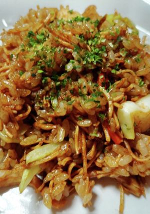 やみつきそばめし混ぜご飯-レシピのメイン写真