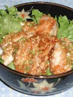鶏香み揚げ丼-レシピのメイン写真