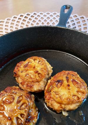 れんこん入りつくね-レシピのメイン写真