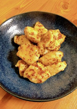 しっとり鶏むねハニーマスタードチキン♪-レシピのメイン写真