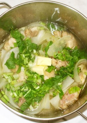 かぶ鶏肉の煮物♪胃お腹の膨満感に漢方薬膳-レシピのメイン写真