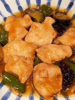 なすピーマン鶏むね肉炒め☆ホットクック-レシピのメイン写真