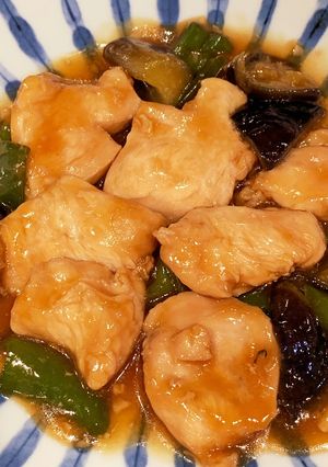 なすピーマン鶏むね肉炒め☆ホットクック-レシピのメイン写真
