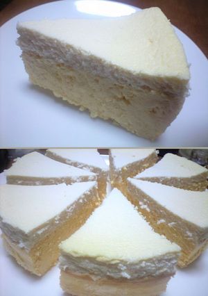 ヘルシー　お豆腐のチーズケーキ-レシピのメイン写真