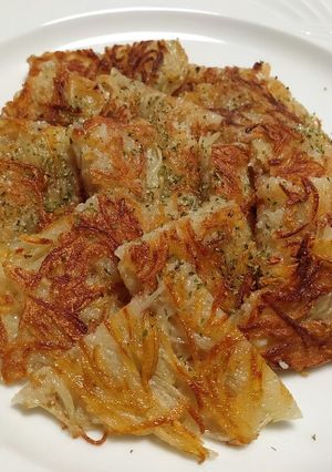 【簡単】カリカリハッシュポテト大判-レシピのメイン写真