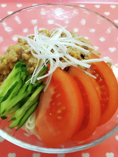 旨辛♪肉味噌そうめん-レシピのメイン写真