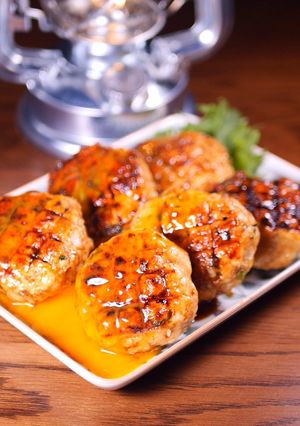 ふわふわコリコリ✰鶏つくねバーグ-レシピのメイン写真