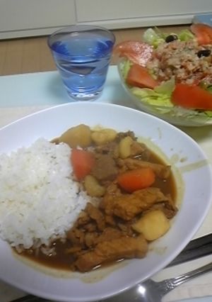 ダンナごはん★ボリュームたっぷり肉カレー-レシピのメイン写真
