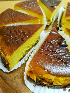★かぼちゃの*バスクチーズケーキ*♪-レシピのメイン写真
