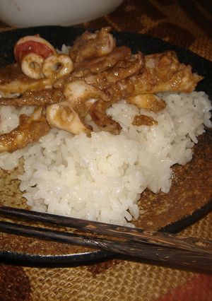 イカ・バターさえあれば！イカバタ♡ライス-レシピのメイン写真