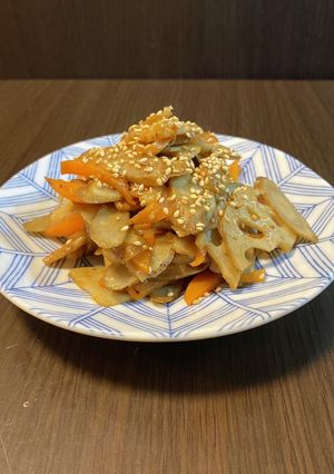 根菜の甘酒味噌きんぴら-レシピのメイン写真
