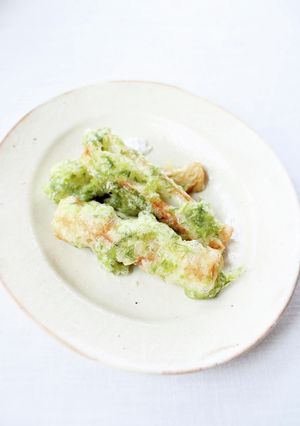 風味良く【竹輪の磯辺揚げ（生青のり）】-レシピのメイン写真