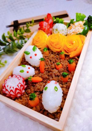 女子学生のお弁当(2023.1.17)-レシピのメイン写真
