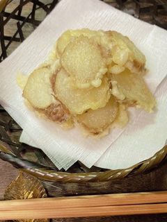 菊芋の天ぷら!天然のインスリン-レシピのメイン写真