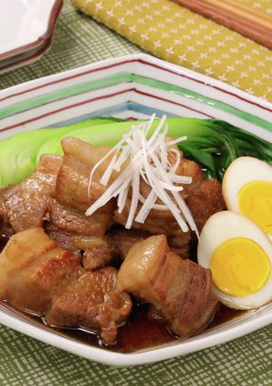 お酢でやわらか♪豚バラ肉の甘酢角煮-レシピのメイン写真