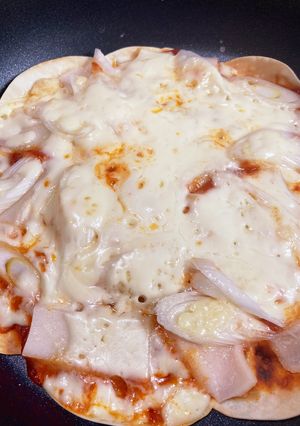 餃子の皮で！餅ピザ☆-レシピのメイン写真