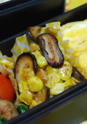 しいたけとコーンのバター醤油ソテー-レシピのメイン写真