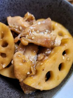 鶏肉と蓮根のさっぱり甘酢煮-レシピのメイン写真