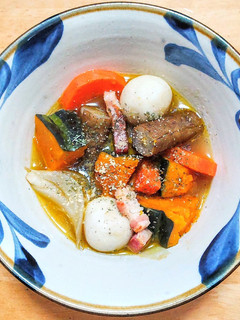 体が温まるベーコンと根菜のミネストローネ-レシピのメイン写真