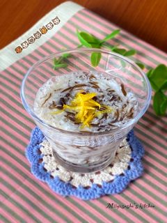 我が家の山芋もずく酢-レシピのメイン写真