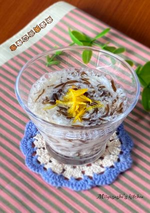 我が家の山芋もずく酢-レシピのメイン写真