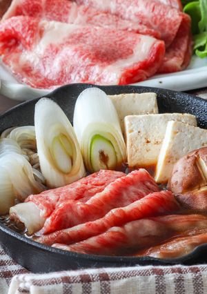 二段仕込醤油でつくる すき焼き-レシピのメイン写真