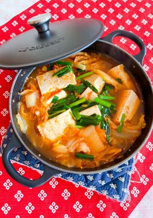 からだ温まる…豆腐チゲ-レシピのメイン写真