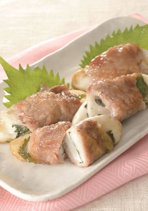 肉巻きはんぺん-レシピのメイン写真