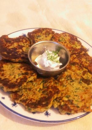 トルコ料理・ズッキーニのお焼き-レシピのメイン写真