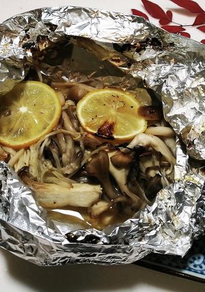 きのこのホイル焼き-レシピのメイン写真