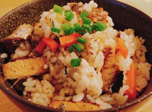 味つけカンタン！いわし缶の炊き込みご飯-レシピのメイン写真
