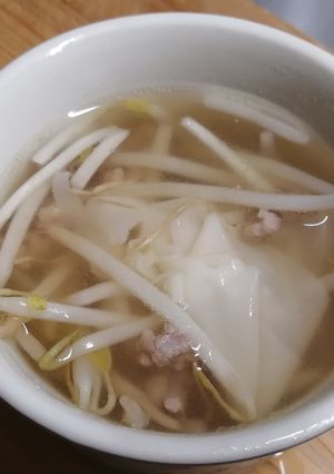 ワンタンスープ-レシピのメイン写真