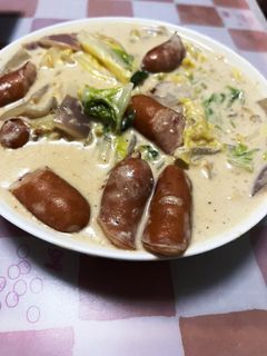 白菜のクリーム煮込み-レシピのメイン写真
