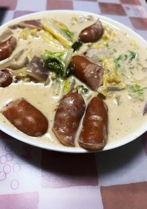 白菜のクリーム煮込み-レシピのメイン写真