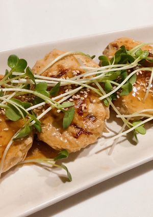 もやし入りでポキポキ食感♪しっとりつくね-レシピのメイン写真