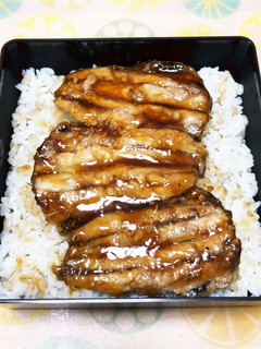 牛角のたれだけ!いわしの蒲焼丼 節分弁当-レシピのメイン写真