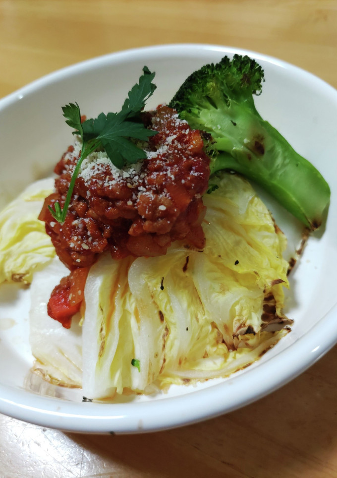 焼き野菜のミートソース添え♡-レシピのメイン写真