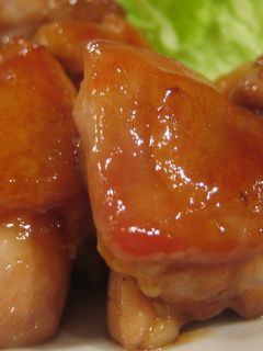 お酢で鶏モモ照り焼き-レシピのメイン写真