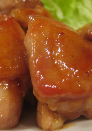 お酢で鶏モモ照り焼き-レシピのメイン写真