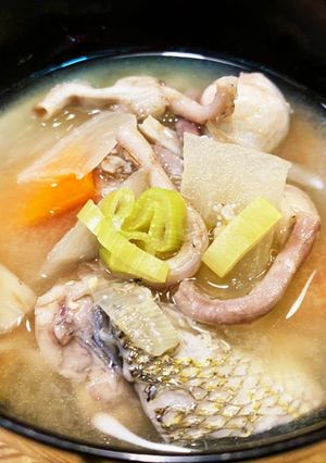 ササヨのワタ汁《御蔵島の伝統食》-レシピのメイン写真