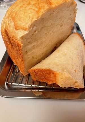 もっちりオートミール食パンHB-レシピのメイン写真