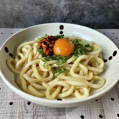 รูปของ 5分で作るラー油ぶっかけうどん