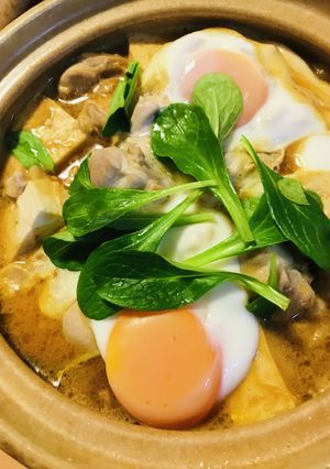 プチッと鍋●おとし玉子の鶏野菜鍋-レシピのメイン写真