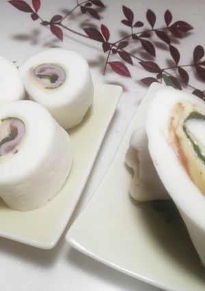 レンジde簡単！はんぺんクルクル巻き-レシピのメイン写真