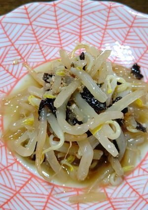 もやしと海苔のゆずぽん酢和え-レシピのメイン写真