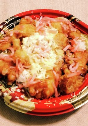 “鶏天丼色々トッピン具”(๑´ڡ`๑)-レシピのメイン写真