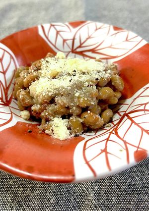 えごま油と粉チーズの納豆和え-レシピのメイン写真