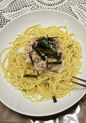 ツナマヨと大根おろしのパスタ-レシピのメイン写真